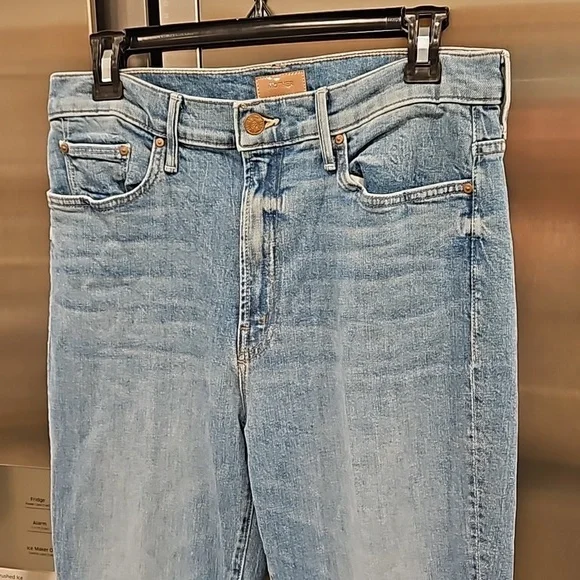 💕MOTHER💕 The Insider Sneak Fray Jeans ~ Love On The Beat 31 NWOT